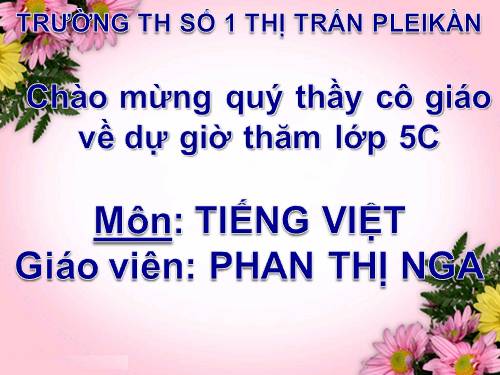 Tuần 8. Trước cổng trời