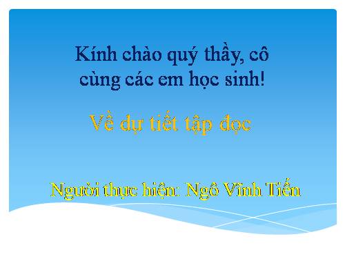 Tuần 26. Nghĩa thầy trò