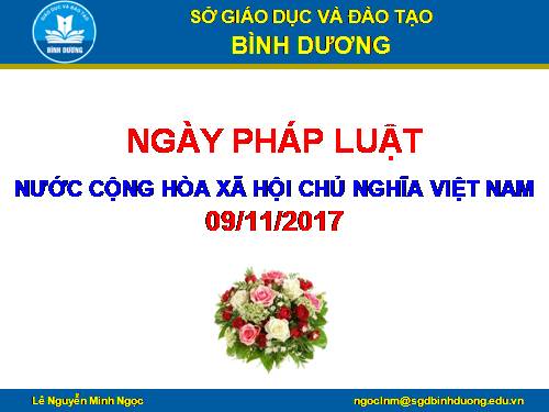 Tuần 33. Luật Bảo vệ, chăm sóc và giáo dục trẻ em