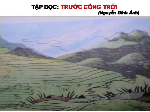 Tuần 8. Trước cổng trời