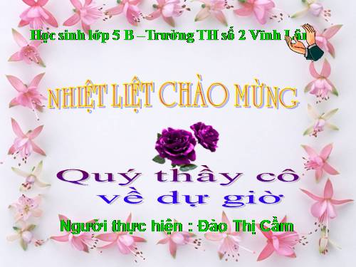 Tuần 11. Chuyện một khu vườn nhỏ