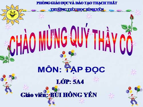 Tuần 8. Kì diệu rừng xanh