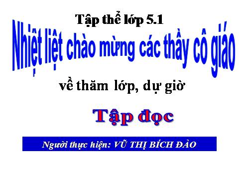 Tuần 7. Những người bạn tốt