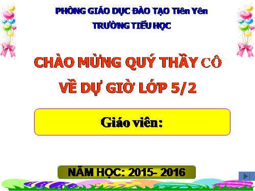 Tuần 31. Bầm ơi