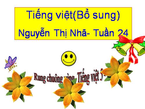 Tuần 10. Ôn tập Giữa Học kì I