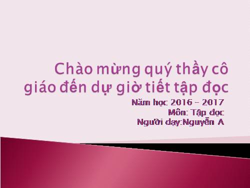 Tuần 29. Một vụ đắm tàu