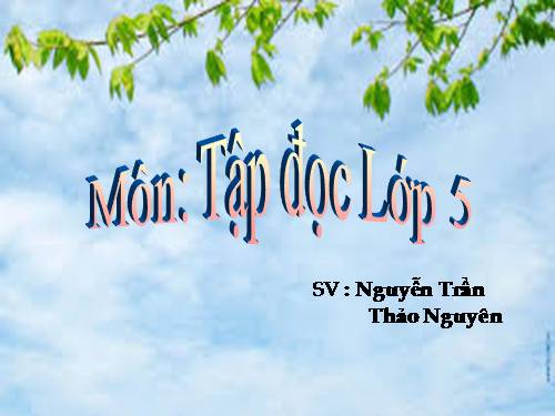 Tuần 26. Nghĩa thầy trò