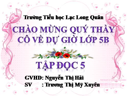 Tuần 26. Nghĩa thầy trò