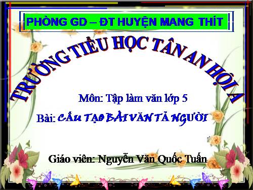 Tuần 3. Lòng dân