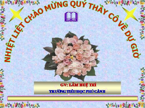 Tuần 11. Chuyện một khu vườn nhỏ