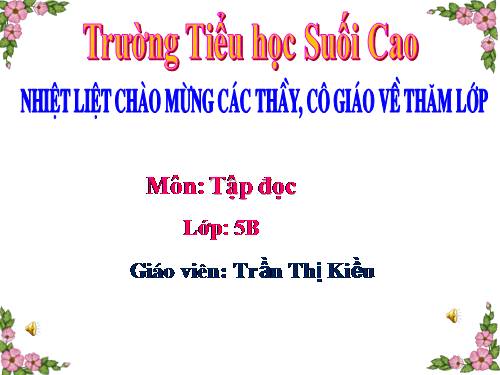 Tuần 12. Mùa thảo quả