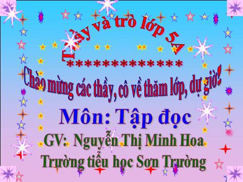 Tuần 11. Chuyện một khu vườn nhỏ