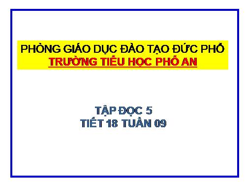 Tuần 9. Đất Cà Mau