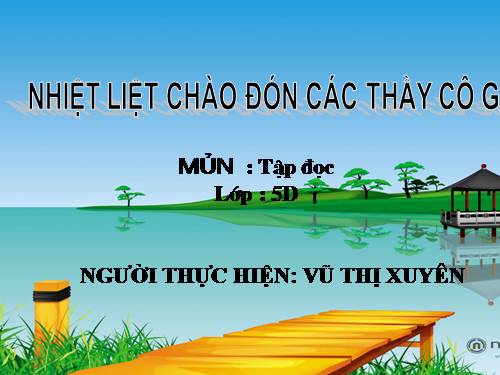 Tuần 7. Những người bạn tốt