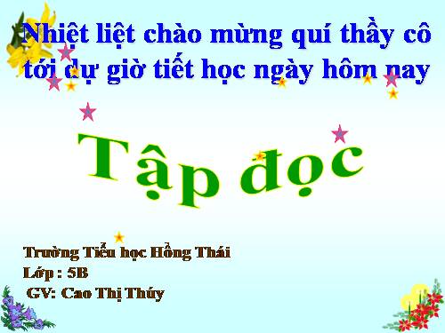 Tuần 7. Những người bạn tốt