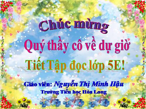 Tuần 11. Chuyện một khu vườn nhỏ