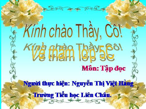 Tuần 16. Thầy cúng đi bệnh viện