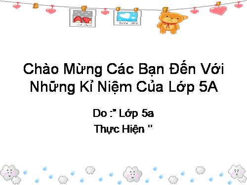 Lớp 5a