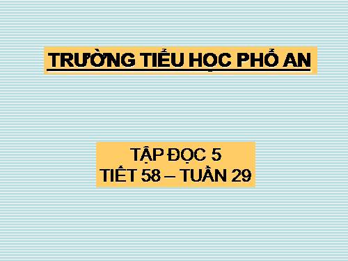 Tuần 29. Con gái