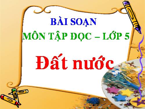 Tuần 27. Đất nước