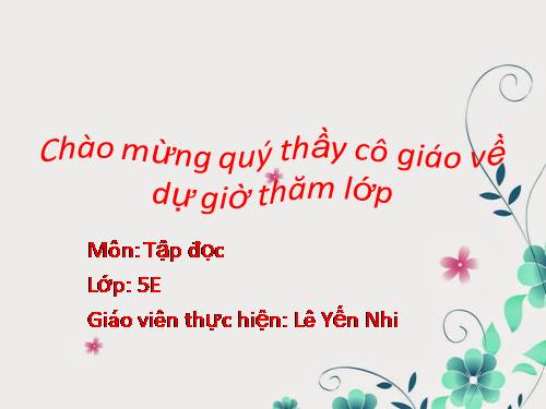 Tuần 31. Bầm ơi