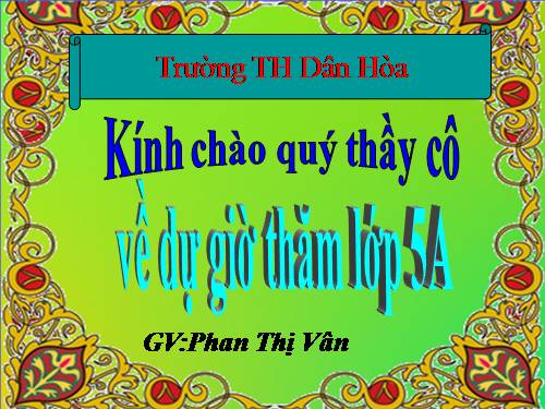 Tuần 15. Buôn Chư Lênh đón cô giáo