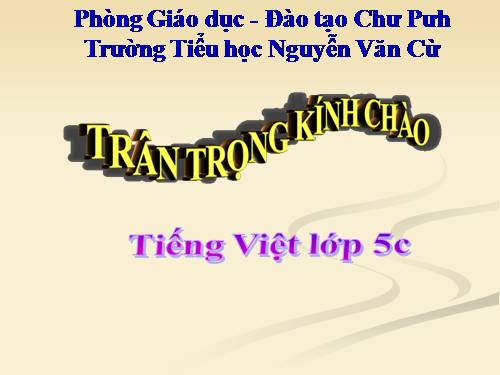 Tuần 19. Người công dân số Một (tiếp theo)