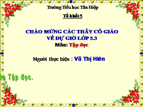 Tuần 9. Cái gì quý nhất?