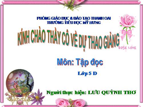 Tuần 9. Cái gì quý nhất?