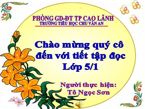 Tuần 9. Đất Cà Mau