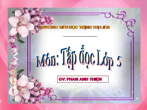 Tuần 4. Những con sếu bằng giấy