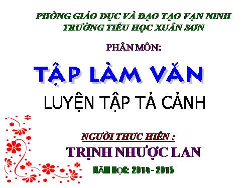 Tuần 2. Sắc màu em yêu