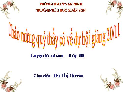 Tuần 10. Ôn tập Giữa Học kì I