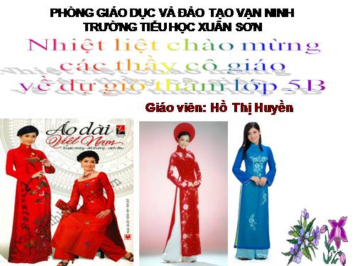 Tuần 30. Tà áo dài Việt Nam