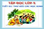 Tuần 1. Thư gửi các học sinh