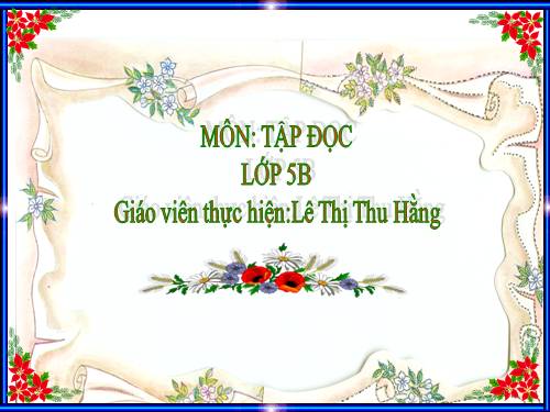 Tuần 5. Ê-mi-li, con…