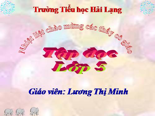 Tuần 29. Con gái