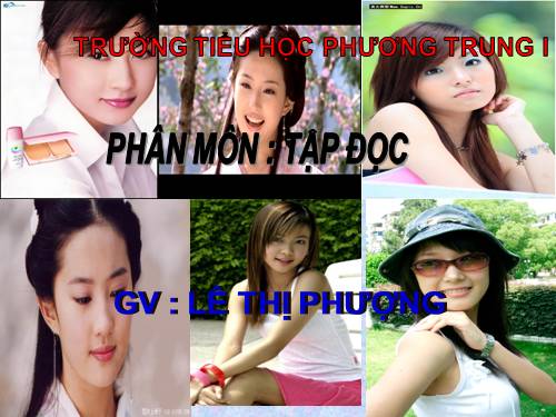 Tuần 29. Con gái