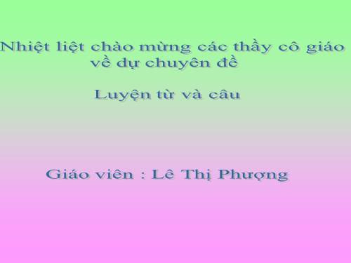 Tuần 7. Những người bạn tốt