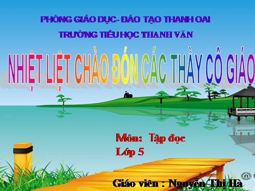 Tuần 33. Sang năm con lên bảy