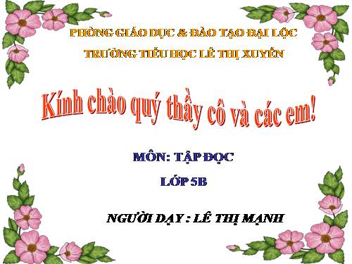 Tuần 22. Lập làng giữ biển