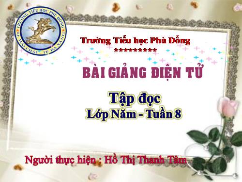 Tuần 8. Kì diệu rừng xanh