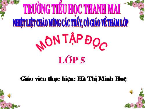 Tuần 12. Mùa thảo quả