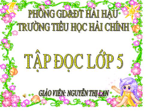 Tuần 16. Thầy cúng đi bệnh viện