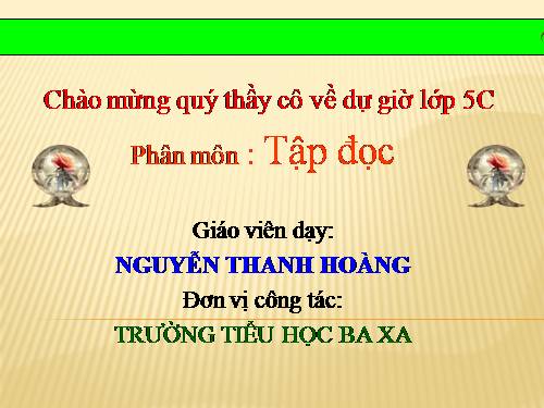 Tuần 16. Thầy cúng đi bệnh viện