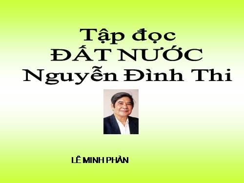 Tuần 27. Đất nước