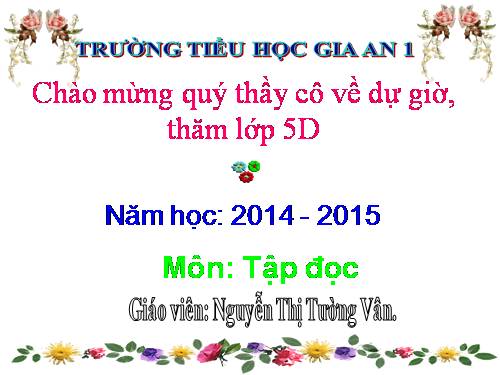 Tuần 7. Những người bạn tốt