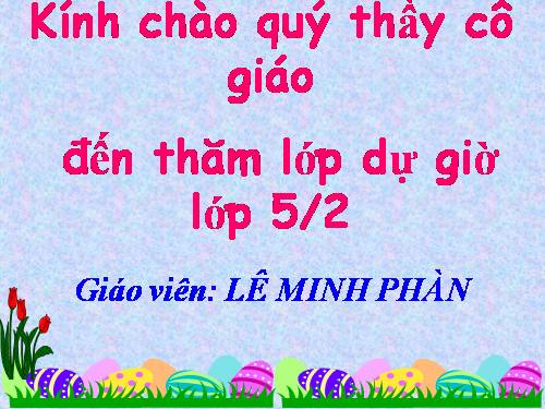 Tuần 11. Chuyện một khu vườn nhỏ