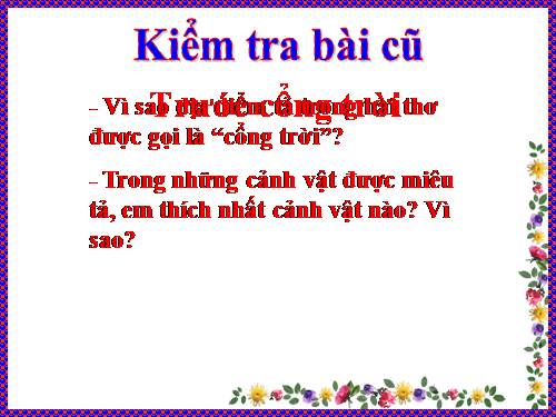 Tuần 9. Cái gì quý nhất?