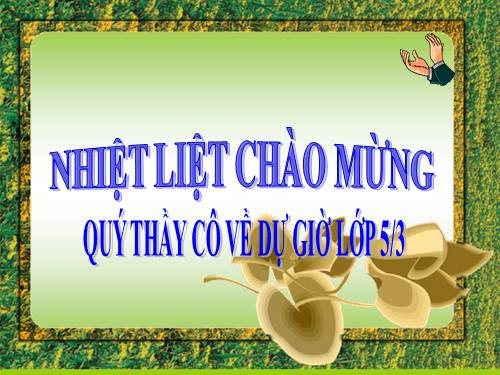 Tuần 11. Chuyện một khu vườn nhỏ